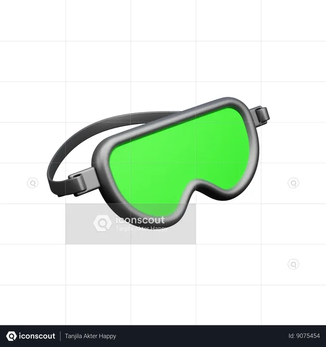 Gafas de soldador  3D Icon