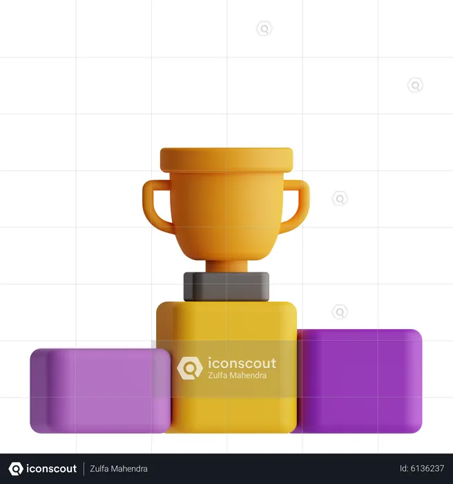 Trophée gagnant  3D Icon