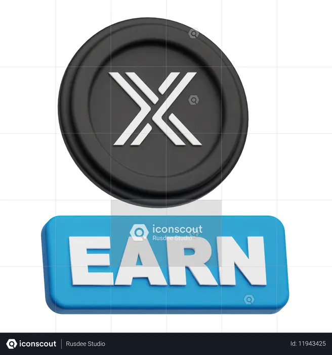 Gain immuable  3D Icon