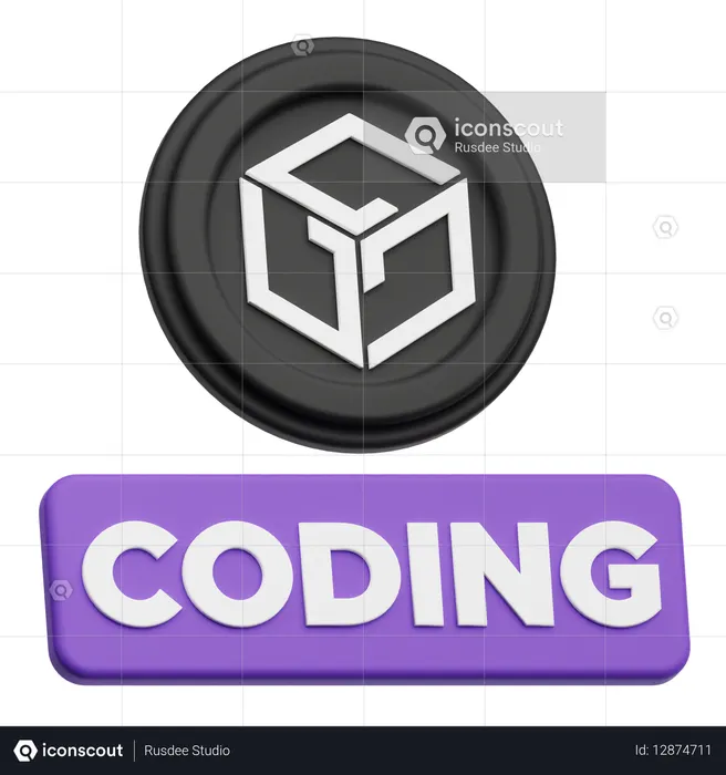 Gala Coding  3D Icon