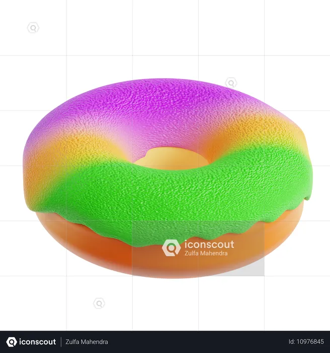 Gâteau des rois  3D Icon