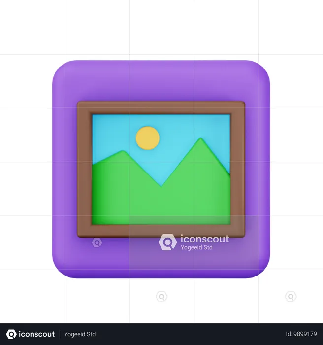 Gallery  3D Icon