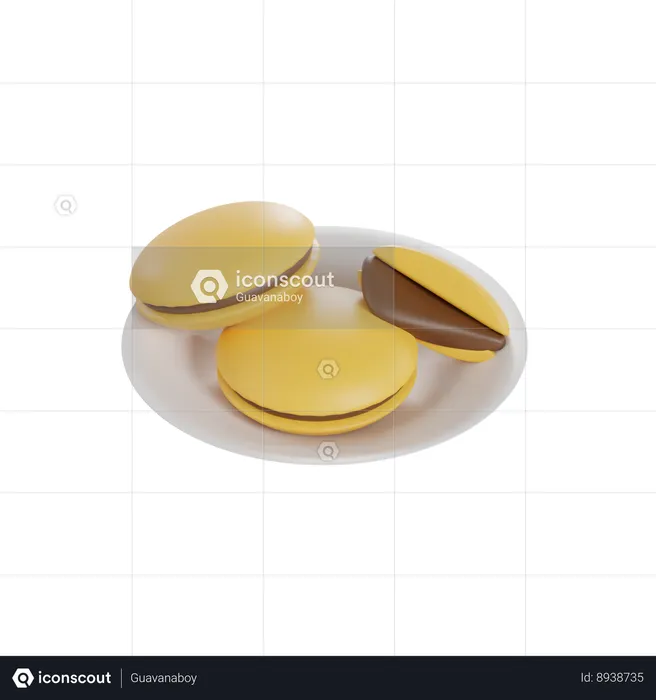 Galletas  3D Icon