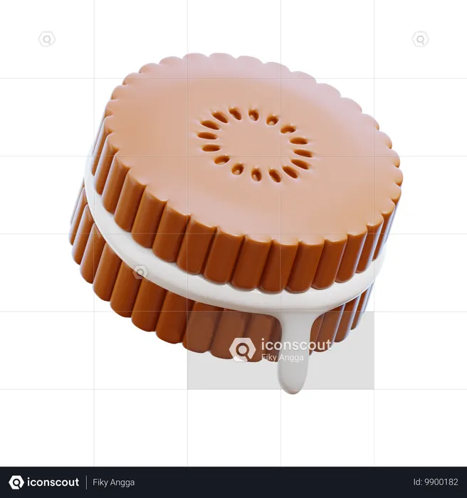 Galletas  3D Icon