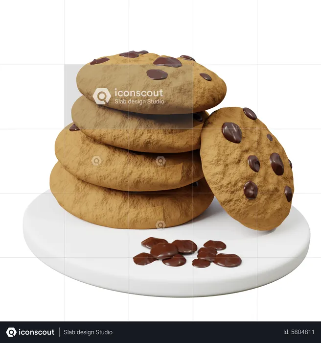 Galletas  3D Icon