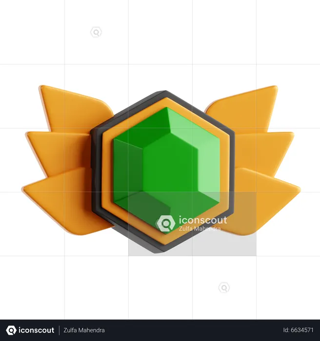 Game Badge  3D Icon