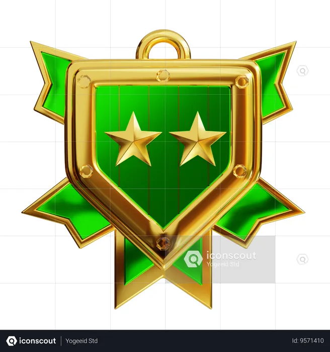 Game Badge  3D Icon