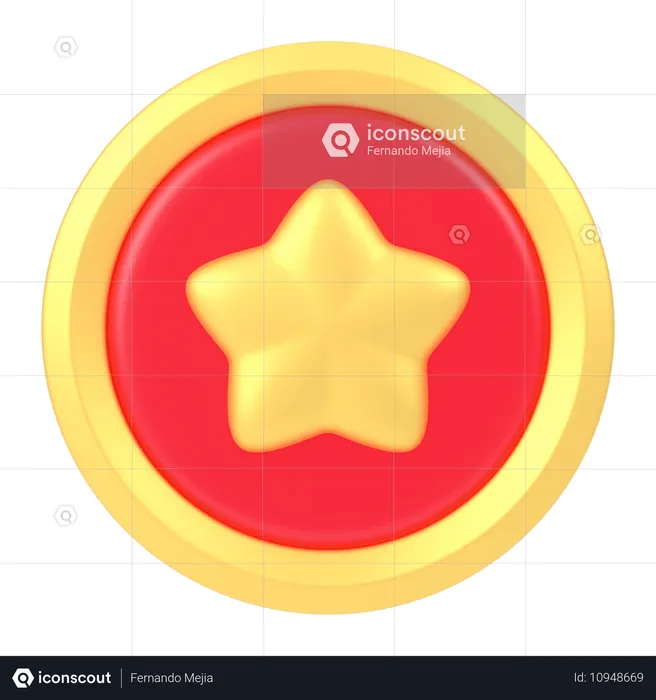 Game Badge  3D Icon