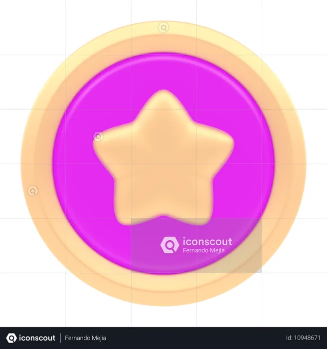 Game Badge  3D Icon