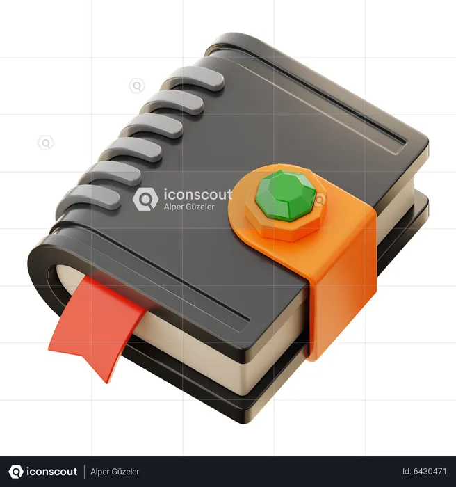 Game Book  3D Icon