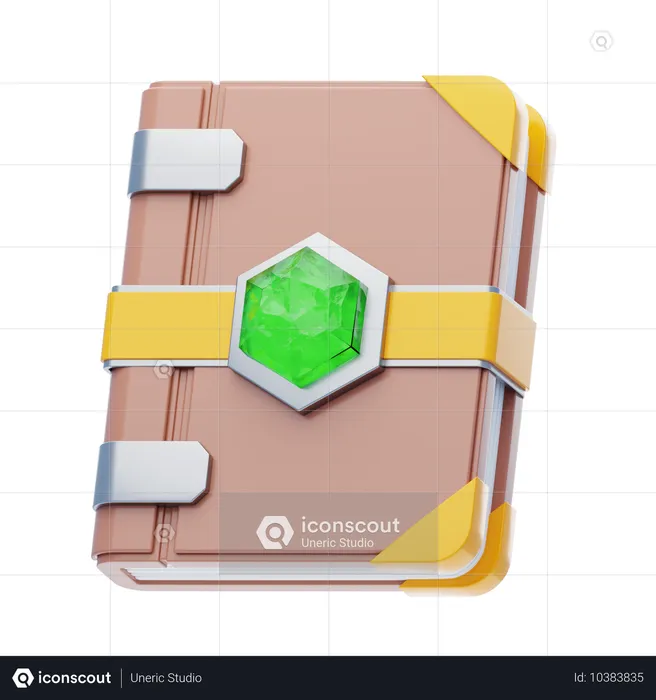 Game Book  3D Icon