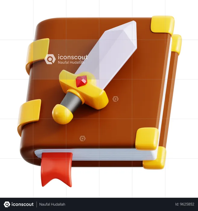 Game Book  3D Icon