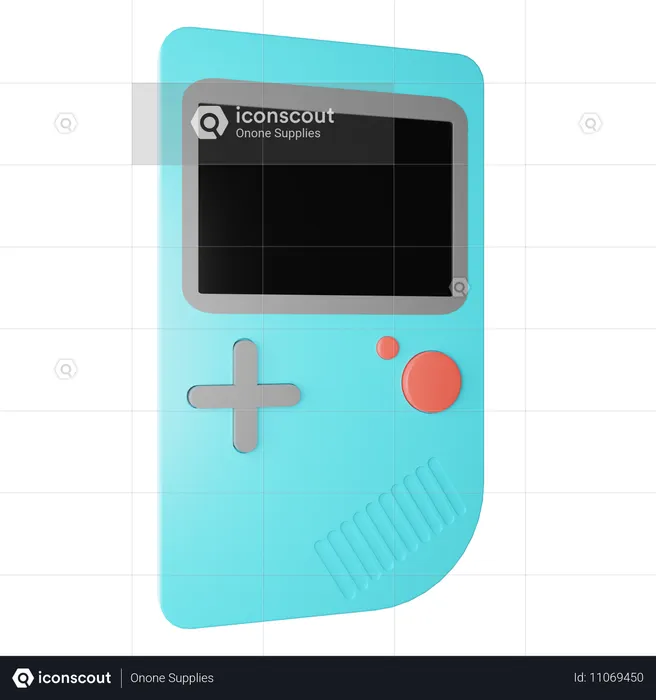 Game Boy  3D Icon