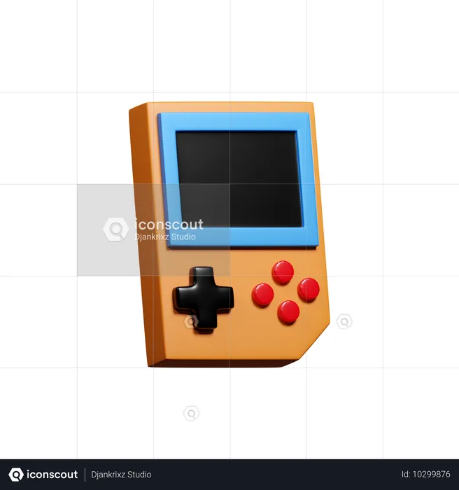 Game Boy  3D Icon