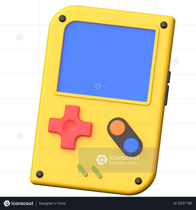 Game Boy  3D Icon