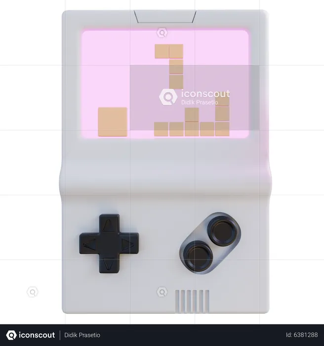 Game Boy  3D Icon