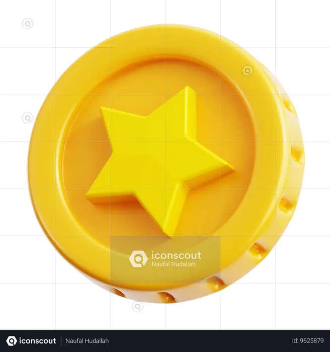 Game Coin  3D Icon