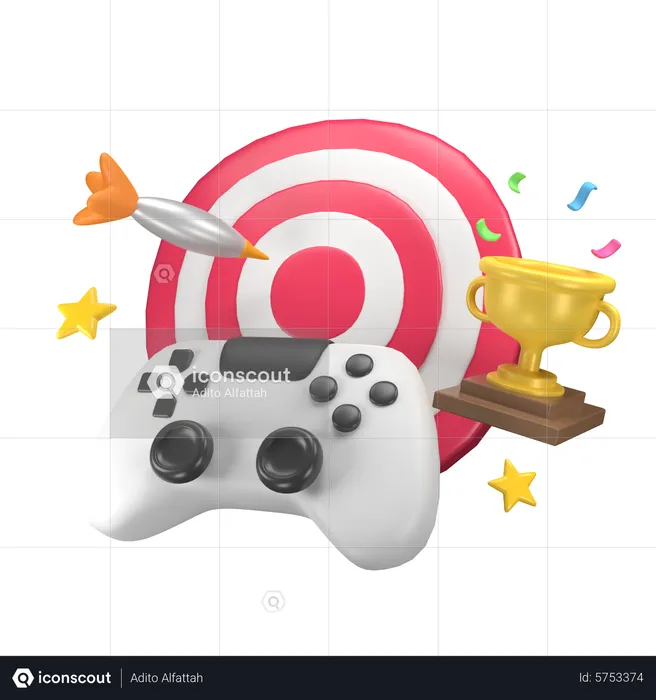 Game competition  3D Icon