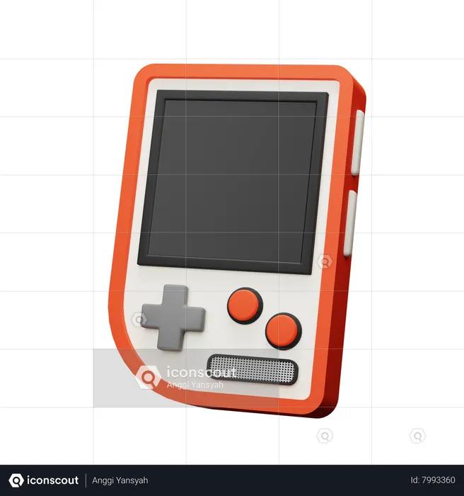 Game Console  3D Icon