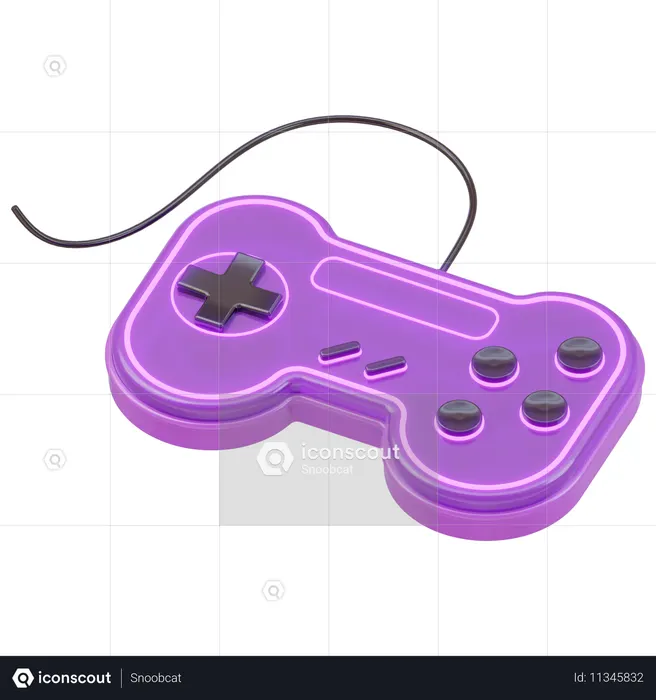 Game Console Controller  3D Icon