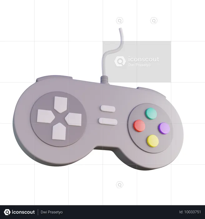 Game Control  3D Icon