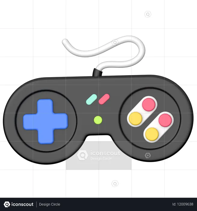 게임 컨트롤러  3D Icon