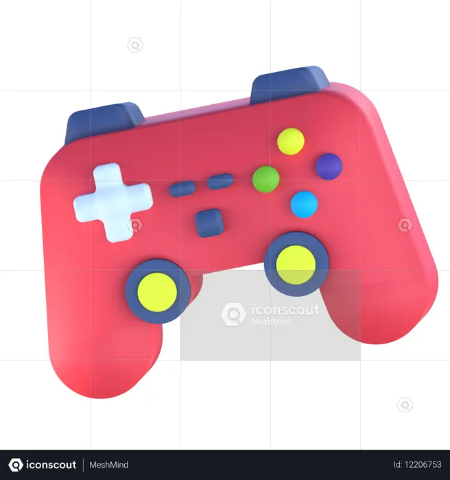 게임 컨트롤러  3D Icon