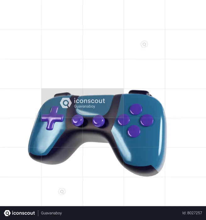 Game Controller  3D Icon