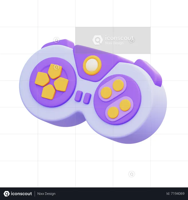 Game Controller  3D Icon