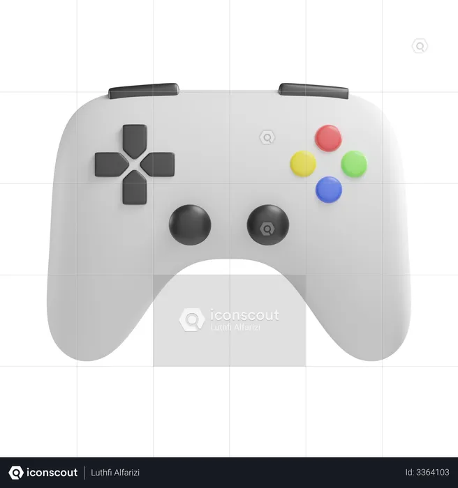 Game Controller  3D Icon