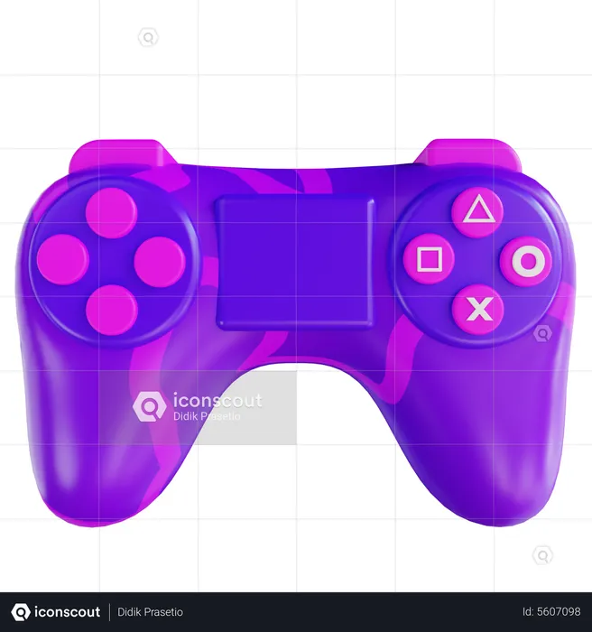 Game Controller  3D Illustration