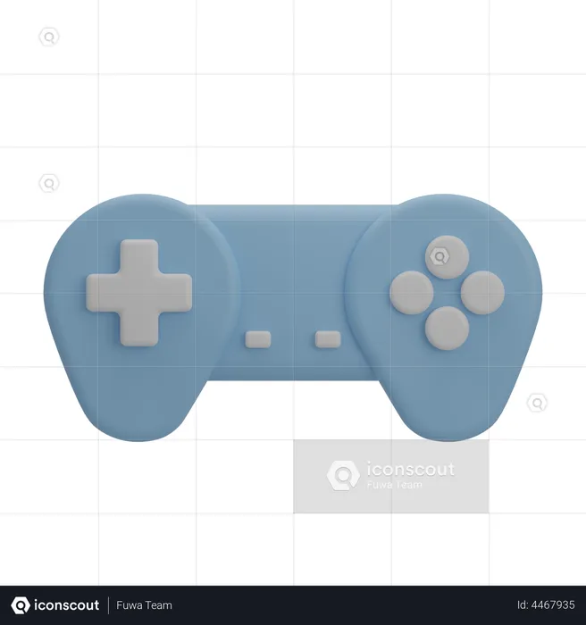 Game Controller  3D Illustration