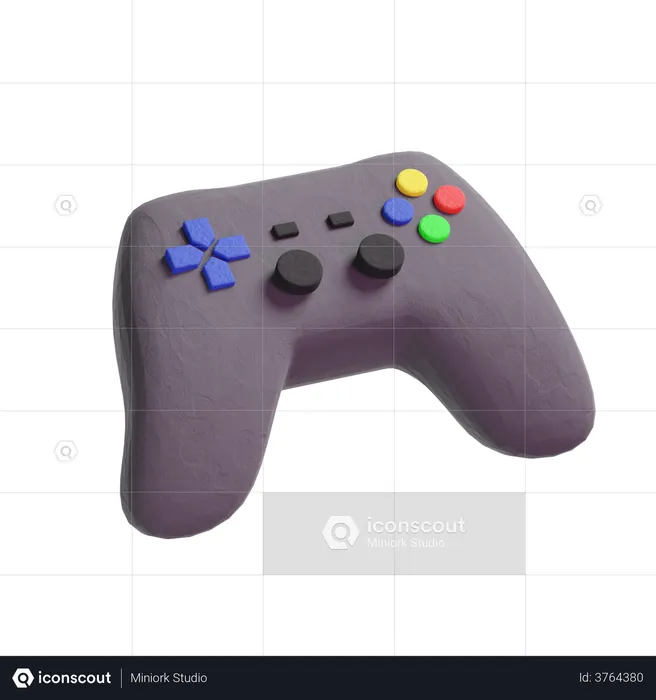 Game Controller Logo 3D Logo