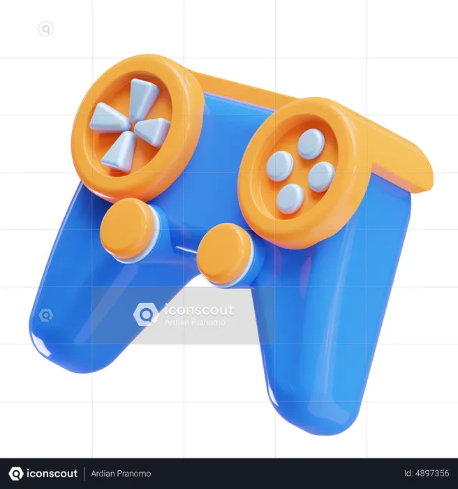 Game Controller  3D Icon