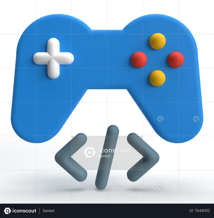 Game Developer  3D Icon