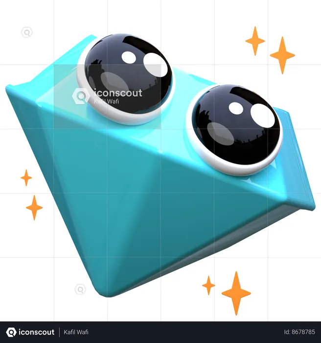 Game Diamond  3D Icon