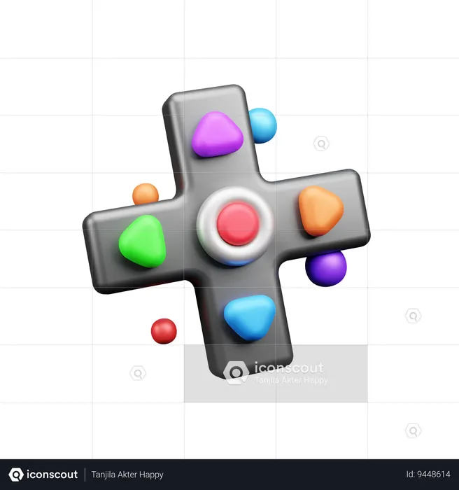 Game Direction  3D Icon