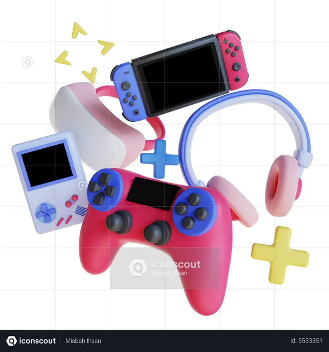 Game Equipment  3D Icon