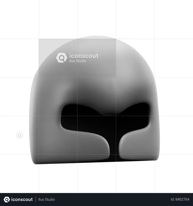 Game helmet  3D Icon