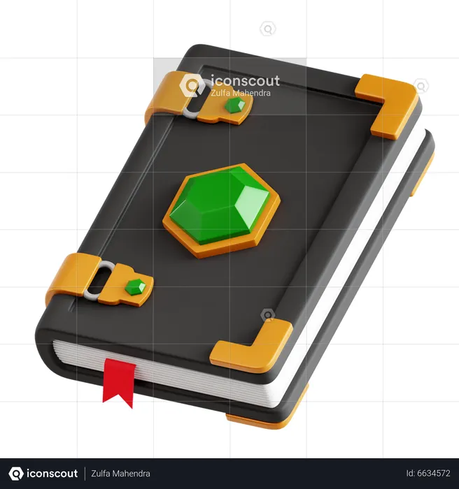 Game Manual Book  3D Icon