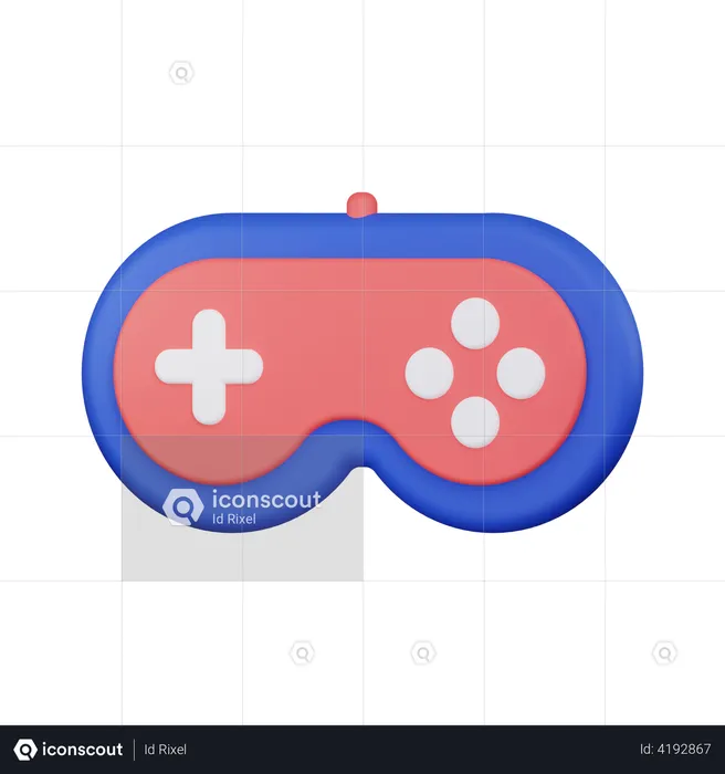 Game Pad  3D Illustration