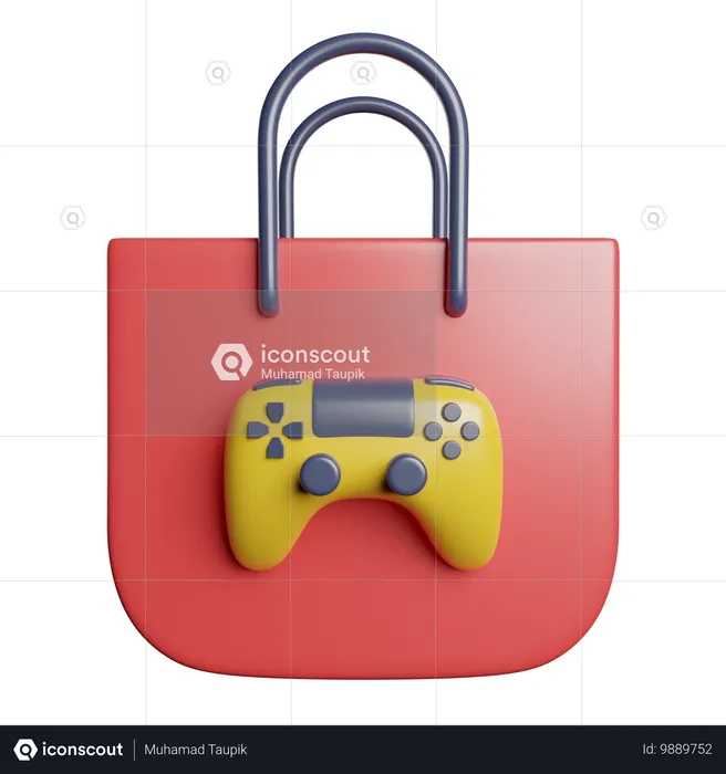 Game Store  3D Icon