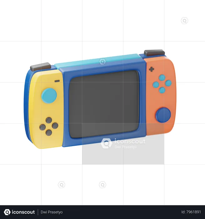 Game Switch  3D Icon