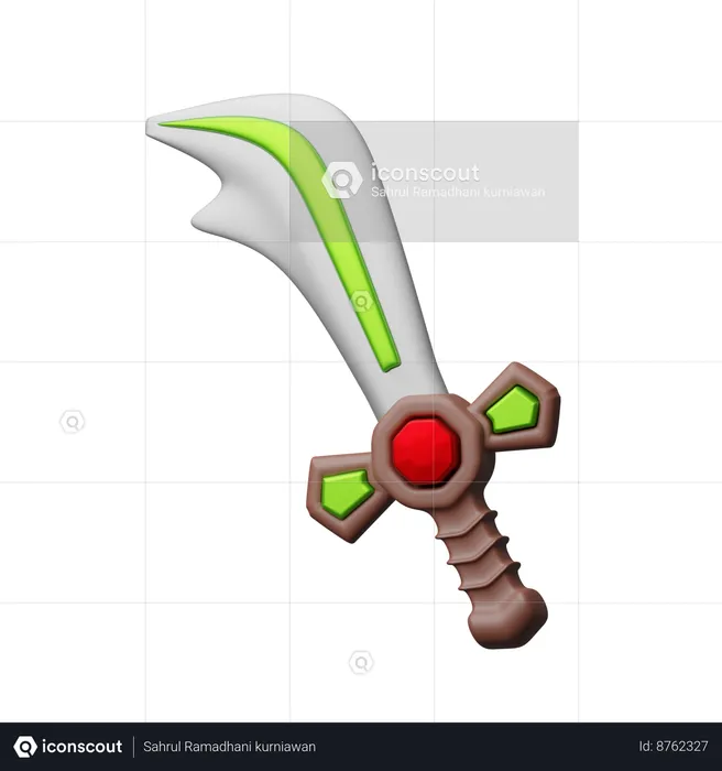 Game weapon  3D Icon