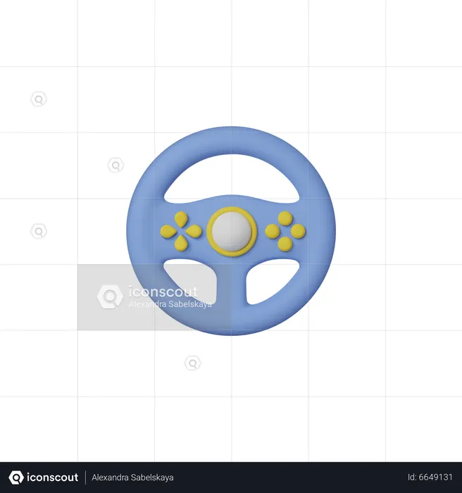 Game Wheel  3D Icon