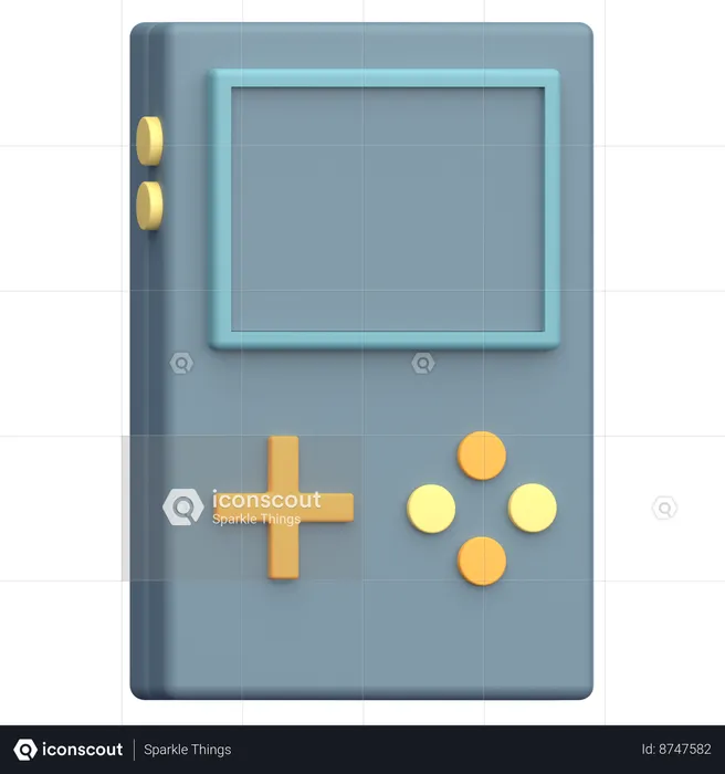 Game Boy  3D Icon