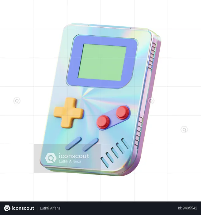 Gameboy  3D Icon