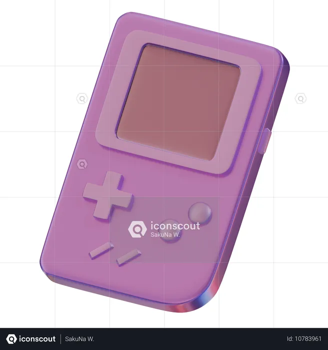 Game Boy  3D Icon