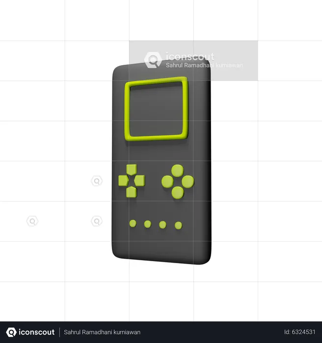 Gameboy  3D Icon