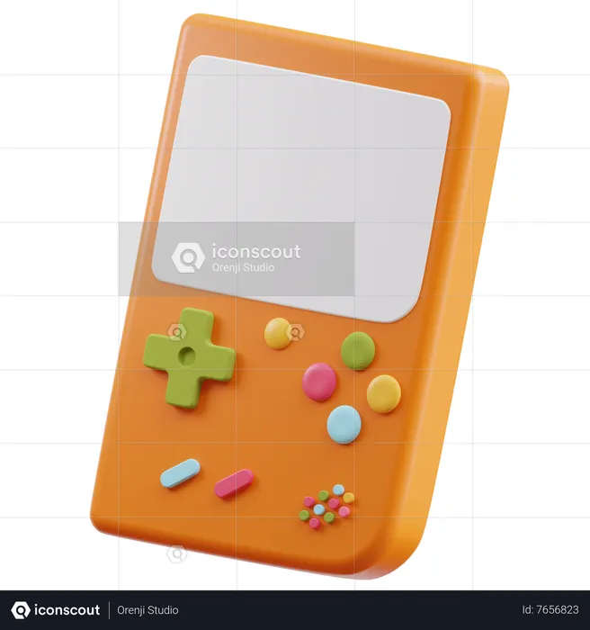 Gameboy  3D Icon